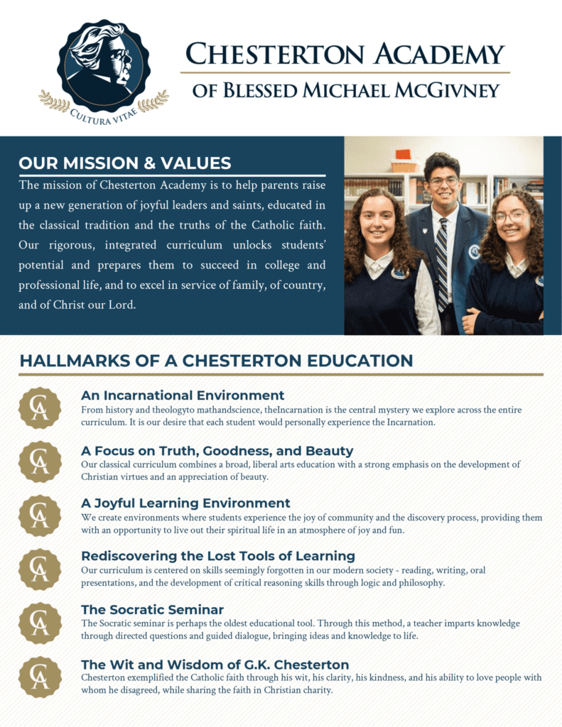 The Chesterton Academy